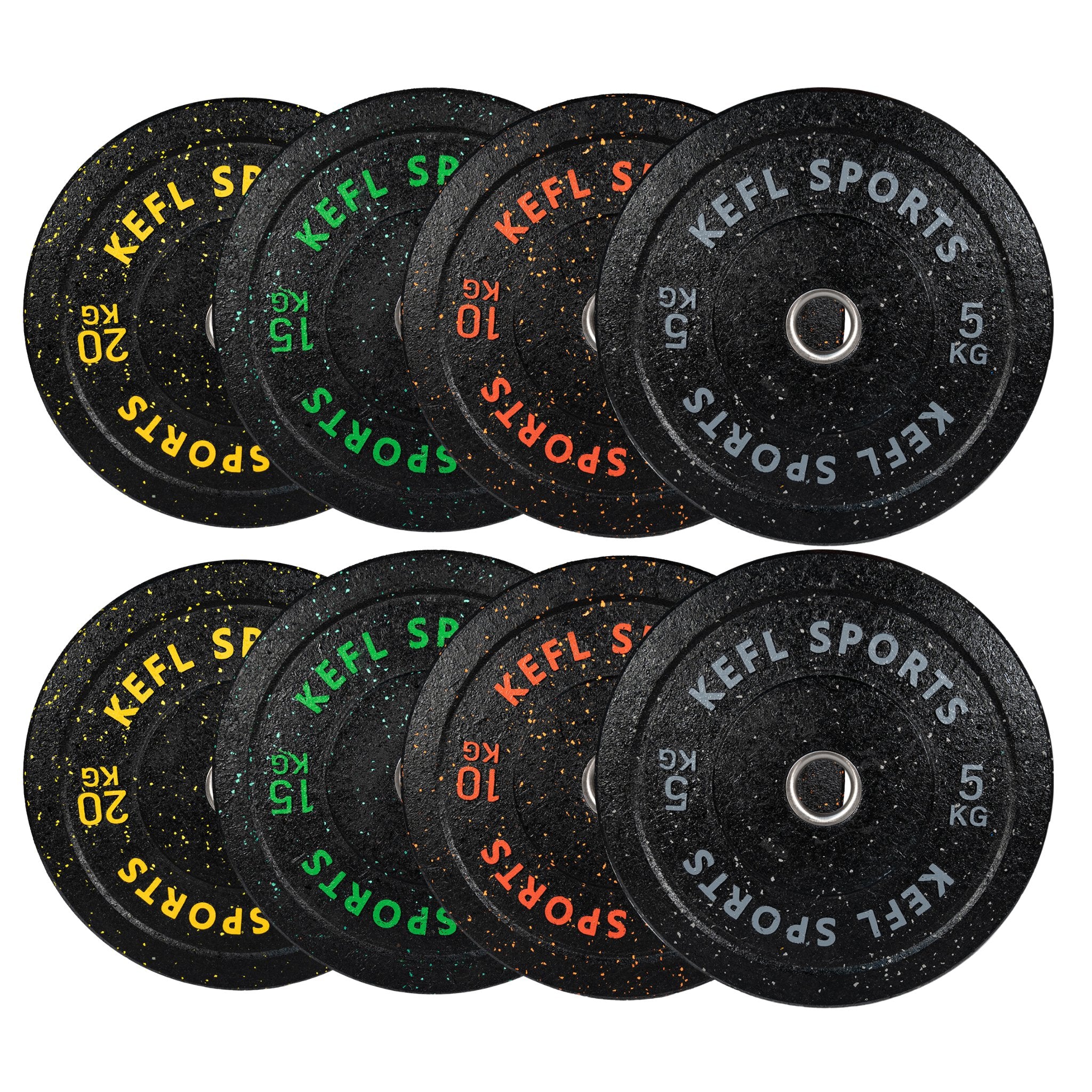 Olympic Bumper Colour Splash Plate Sets - KEFLUK