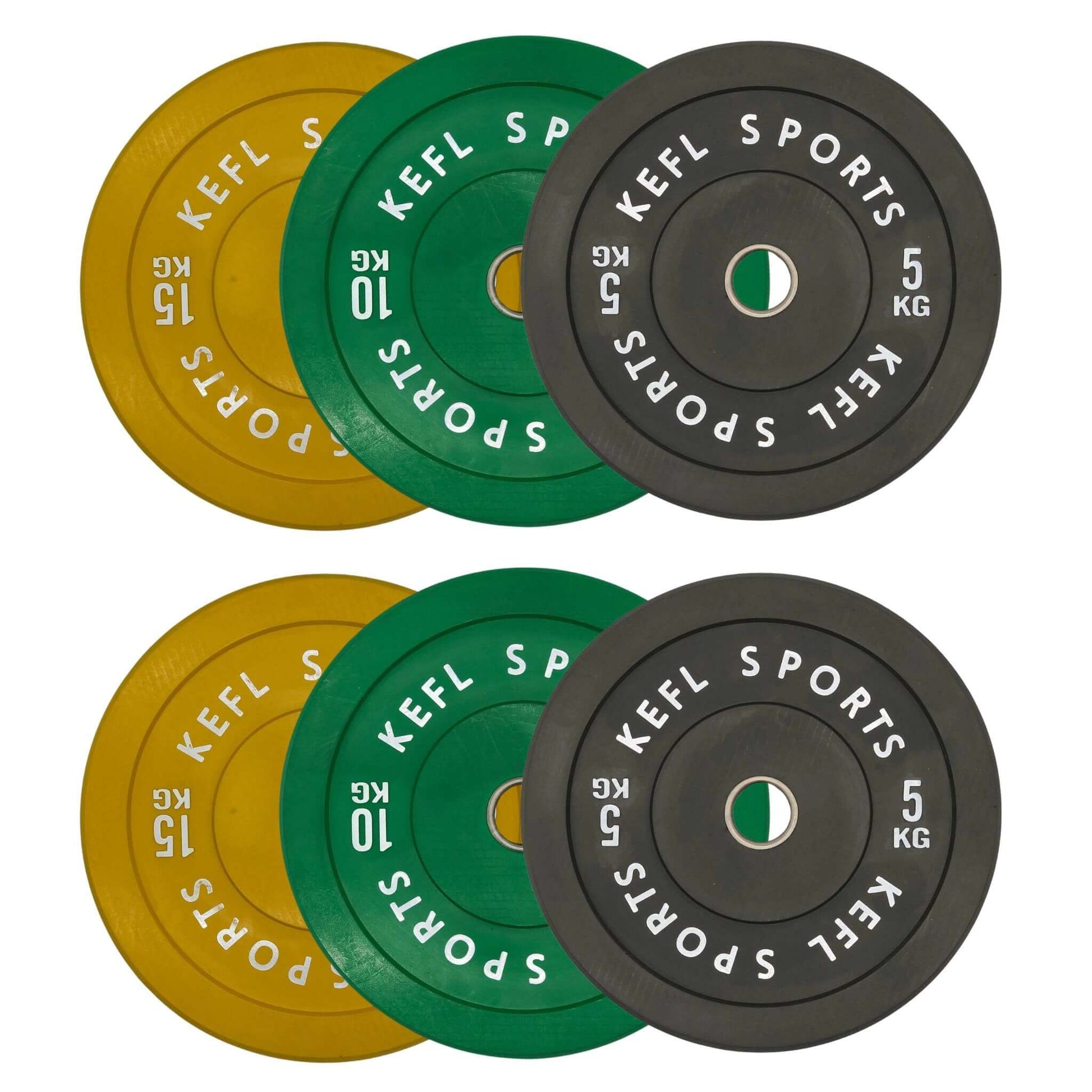 Olympic Bumper Coloured Plate Sets