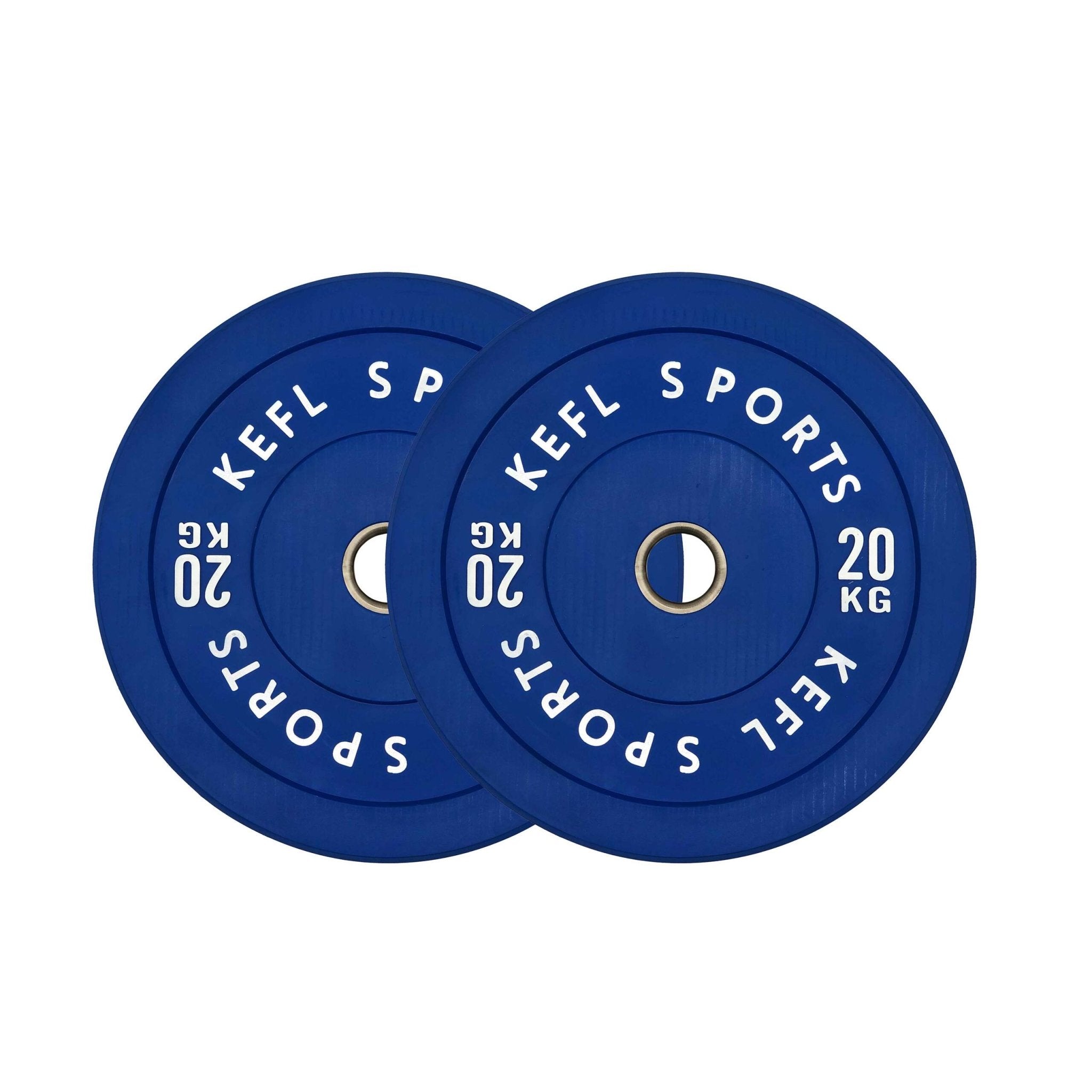 Olympic Hex Barbell & Coloured Bumper Plates Set - KEFLUK