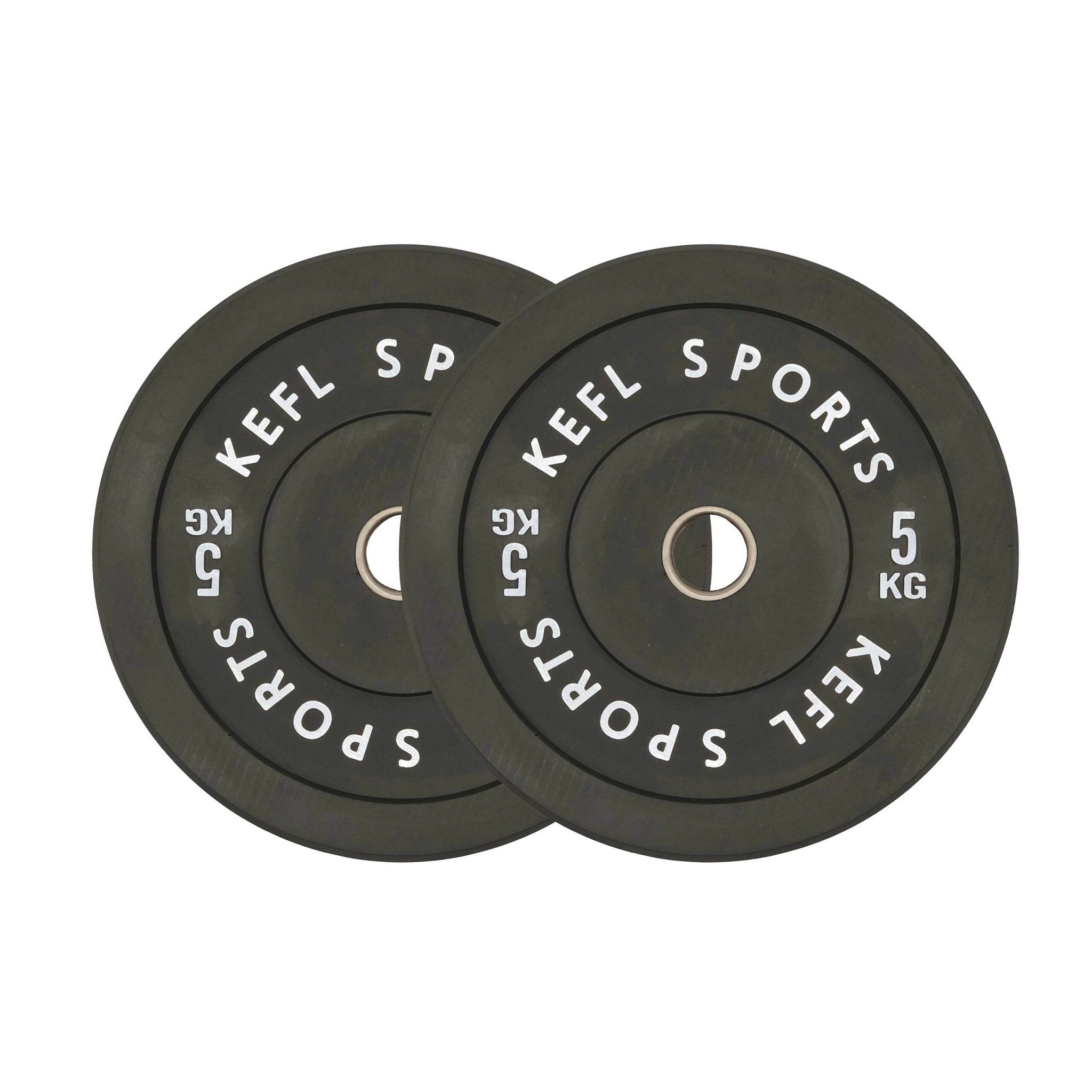 Olympic Hex Barbell & Coloured Bumper Plates Set - KEFLUK