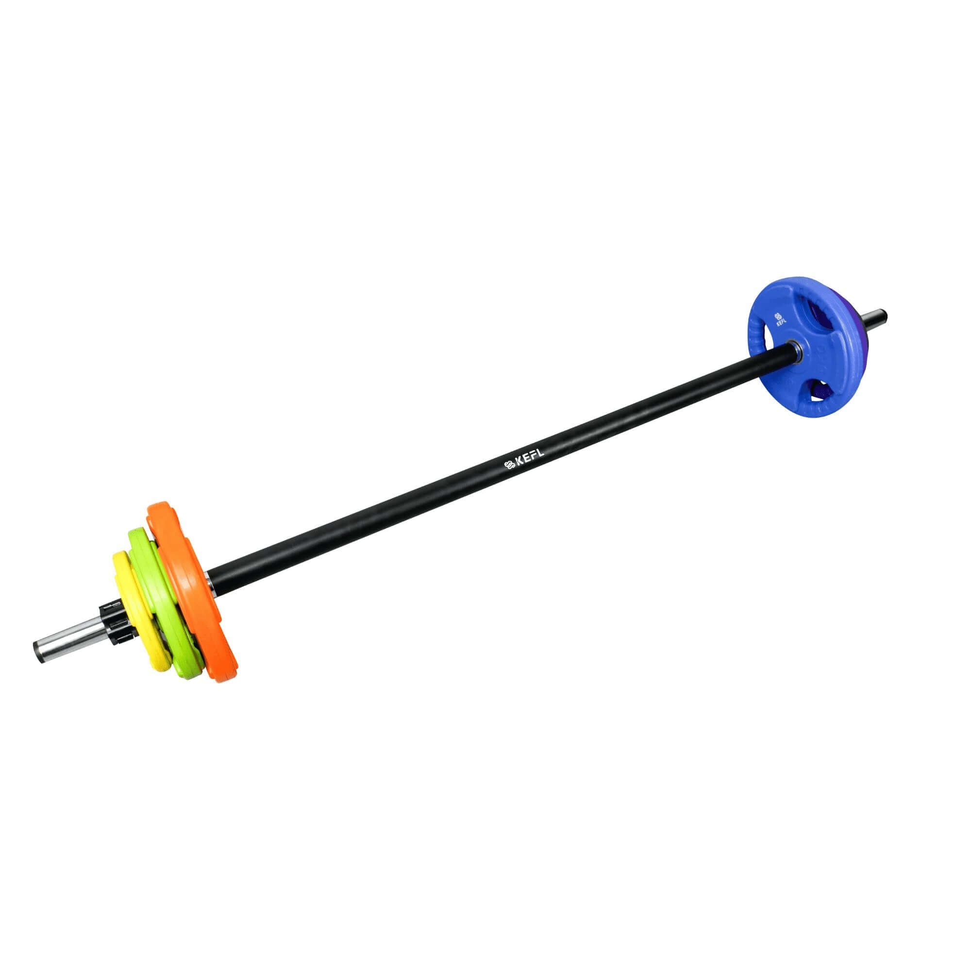 Studio Barbell 30mm Bar 140cm, Stainless Steel Sleeve