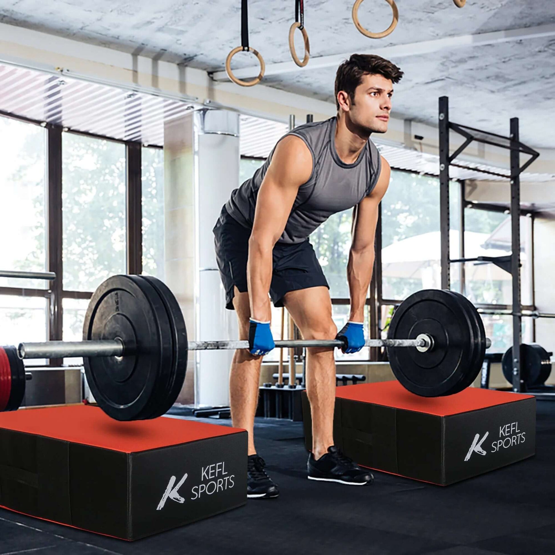 Thick weight lifting Drop pads