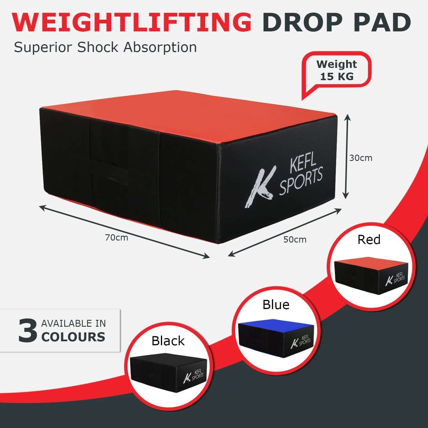 Thick weight lifting Drop pads